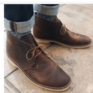 Clarks Originals Desert Boot Beeswax Leather Chukka size 10